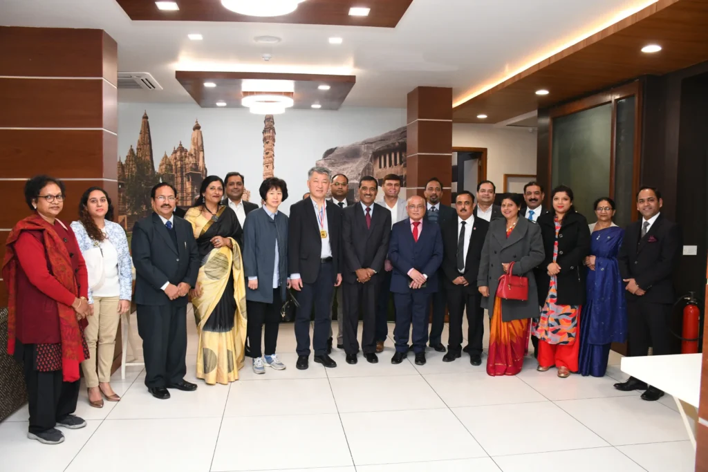 IAOH Delhi professionals gathered at an occupational health meeting